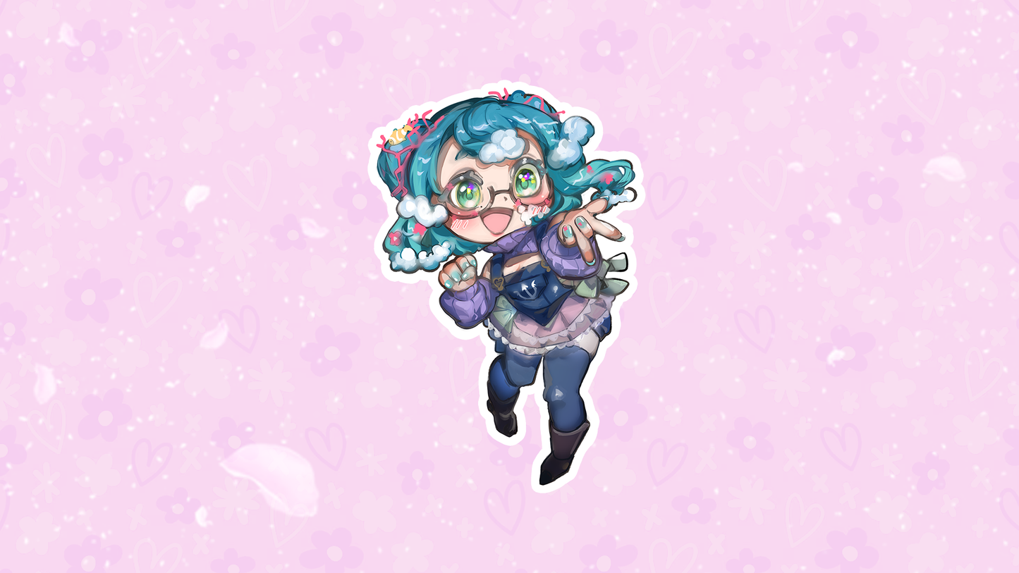 Ocean's Blossom | ALTER | Vinyl Sticker