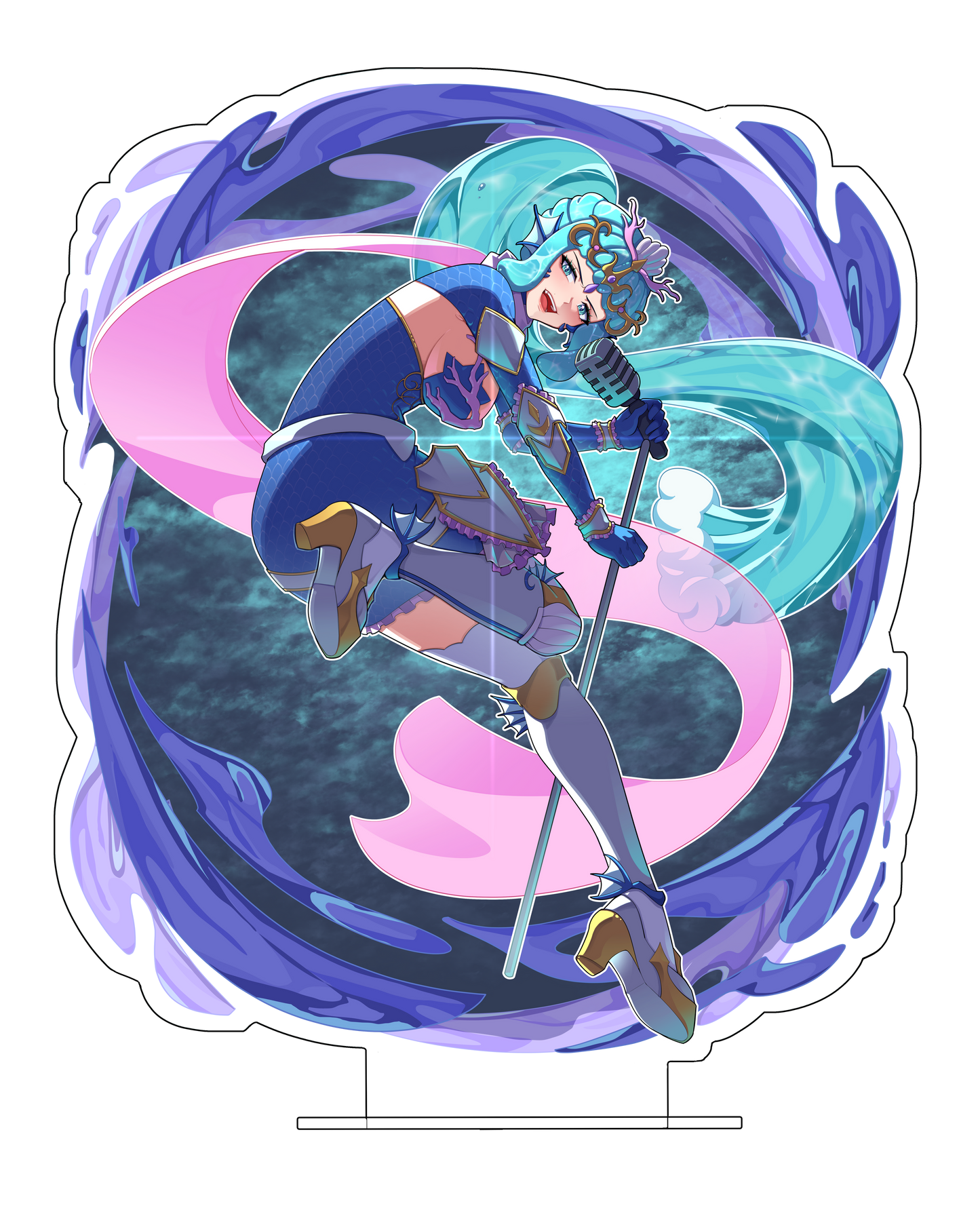 Warden of the Tides | DECOR | Acrylic Standee (PRE-ORDER)