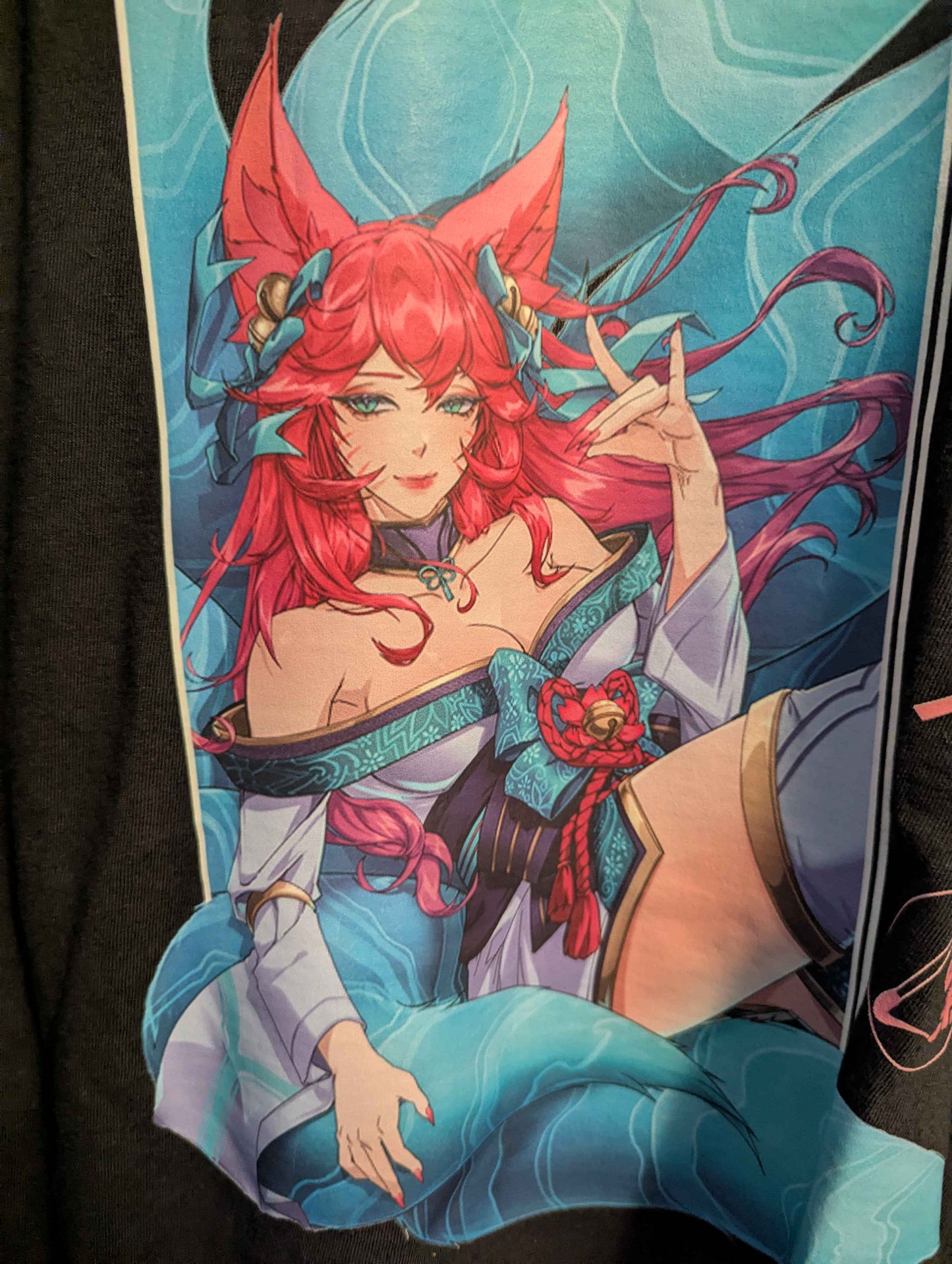 Spirited Kitsune | EQUIPMENT | Spirit Blossom Ahri T-Shirt (In Stock)